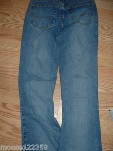 Ralph Lauren Size 1/ 2 Low Rise Flare Leg  Blue Jeans us flag juniors jean - Picture 1 of 3