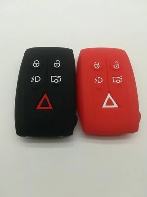2*Cubierta de llave remota de silicona para Jaguar XF XFR XK XKR KR55WK49244 2007-2012 Foto 1 de 4