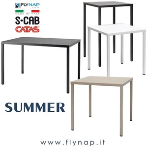 SCAB DESIGN TAVOLO TAVOLI BAR BISTROT OUTDOOR LOUNGE SNACK SUMMER - Foto 1 di 12