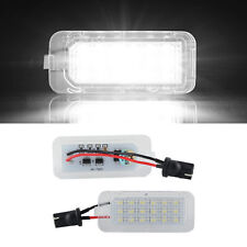 Pair LED License Plate tag Light Lamp For Ford Fiesta Explorer Escape Fusion MKC