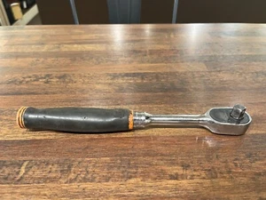 SNAP-ON FH936A 3/8" RACHET BLACK & ORANGE HANDLE Ships Free 1010 - Picture 1 of 8