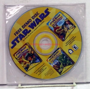 Demo Disc~Star Wars~Anakin's Speedway,Jar Jar's Journey,Yoda's Challenge~Win98 - Picture 1 of 1