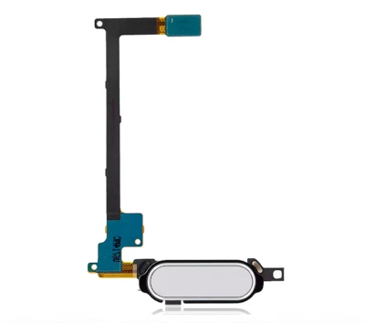 Home Button With Flex Compatible For Samsung Galaxy Note 4 (White) - Image 1 of 4