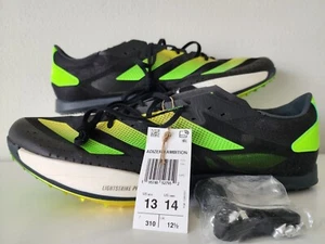 Adidas Adizero Ambition Track & Field Shoes Spikes Black Volt Size 13 GY8401 - Picture 1 of 8