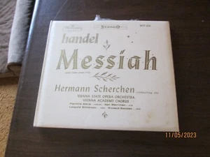 Handel, Hermann Scherchen The Vienna State Opera Orchestra, – Messiah, Box Set - Imagen 1 de 10