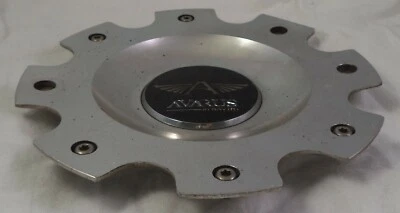 Tapas centrales de rueda personalizadas plateadas Avarus Wheels # MS-CAP-Z216 Foto 1 de 4