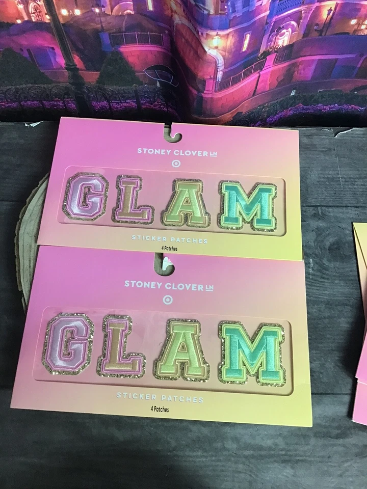 Stoney Clover GLAM Sticker Patch 2 In Lot  - Image 1 of 1