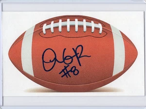 DANTE PETTIS NCAA Washington Auto Autographed Signed 3x5 Index Card B - Picture 1 of 1