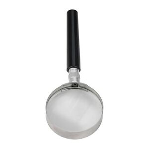 Magnifier Magnifier Magnifying 10X 50mm Compact Glass Handle Lightweight
