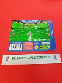 VIRTUA STRIKER 2 DREAMCAST SEGA PAL EUR BACK JACKET 🌟