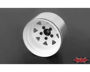 RC4WD 5 Lug Deep Dish Wagon 1.9 Steel Stamped Beadlock Wheels White RC4ZW0242 - Bild 1 von 6