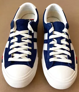 PRO-KEDS ROYAL PLUS Suede Lo NAVY Mens 7 M NEW IN BOX PH56801 Old School 1970's - Picture 1 of 13