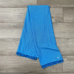 Ivivva Lululemon Girl’s Village Chill Multi-Way Striped Scarf w/ Snaps Blue OSFA - Picture 1 of 4
