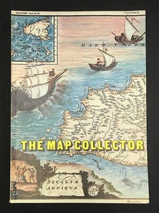 mag Map Collector America's First Female Map Engraver The No 10 by Tooley 1980 - Imagen 1 de 3