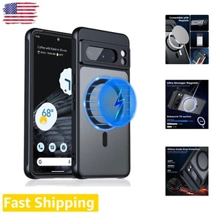 Translucent Back Protective Cover for Google Pixel 8 Pro | MagSafe Compatible - Picture 1 of 10