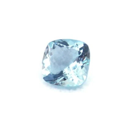 Cojín de espinela aguamarina creado en laboratorio tonos gemas sueltos facetados (3x3 mm - 15x15 mm) Foto 1 de 2