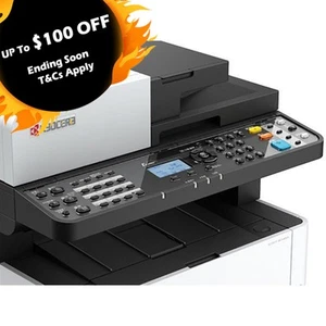 Kyocera M2540DN 4-in-1 Mono Laser MFP Printer+Duplexer+FAX+2-Yr Wty 40PPM TK1174 - Picture 1 of 1