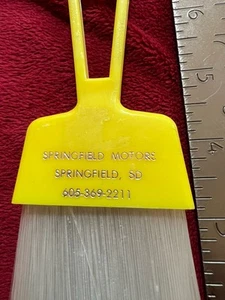 Vintage Advertising Whisk Broom, Springfield (SD) Motors. - Picture 1 of 5