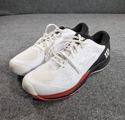 NEW! Wilson Rush Pro Ace Men's All Court Tennis Pickleball Shoes White Size 9.5 - Image 1 of 4