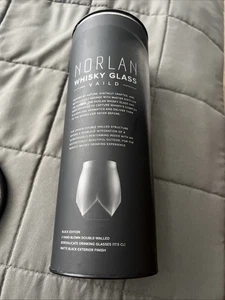 Norlan Whisky Glasses Set Of 2 Matte Black Valid - Foto 1 di 6