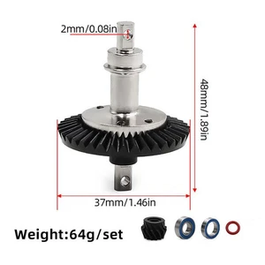 Ingranaggio cambio asse dritto D328 per 1/10Traxxas Slash4WD Rustler Stampede XO-01 - Foto 1 di 7