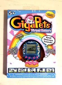 Giga Pets Tech Unicorn Digital Virtual Pet Toy, Blue, Collector's Edition - Picture 1 of 2