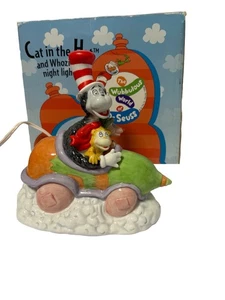 Wubbulous World of Dr. Seuss 1998 gato con sombrero y luz nocturna Whozits - Imagen 1 de 4