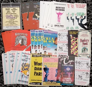 Joblot Of Theatre Flyers Cilla Black, Godspell, Hinge & Bracket, Hapgood Etc. - Picture 1 of 15