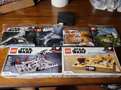 LEGO Star Wars Lot 40451 40407 40288 30388 30654 30680 5008818 New In Sealed Box - Image 1 of 4