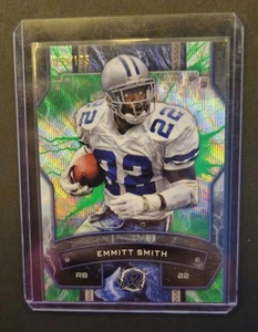 2025 Topps Resurgence Green Surge Refractor Emmitt Smith Dallas Cowboys /175 #24 - Imagen 1 de 3