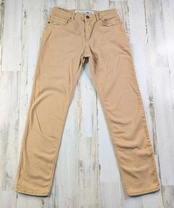 Barbell Apparel Pants Mens Fits 31x31 Tan Khaki Slim Straight Five Pocket* - Picture 1 of 17
