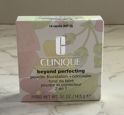 Clinique Beyond Perfecting Powder Foundation + Concealer 14 Vanilla (MF-G) - Image 1 of 4