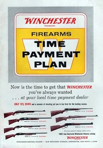1956 Winchester Model 12 50 61 63 70 88 & 94 Rifle Original Print Ad - Picture 1 of 1