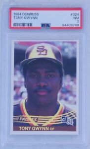 1984 Donruss Tony Gwynn #324 PSA 7 Near Mint HOF San Diego Padres