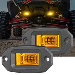 Compatible para Yamaha RMAX2/RMAX4 1000 2021-2023 2 piezas luces de parachoques delanteras ámbar - Imagen 1 de 16