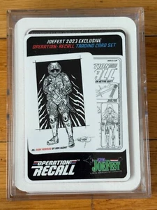 G.I. Joe Operation Recall JoeFest Exclusive Art Cards Full Set Limited #175/400 - Bild 1 von 5