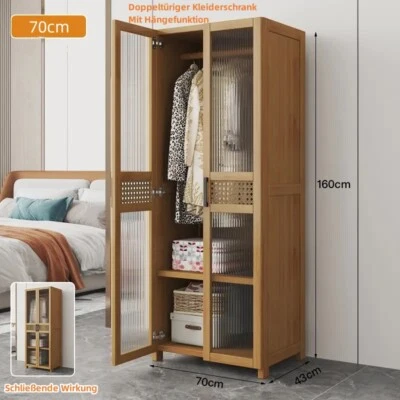 Hinged Door Wardrobe Cupboard With Door Bedroom Nursery - Image 1 of 4