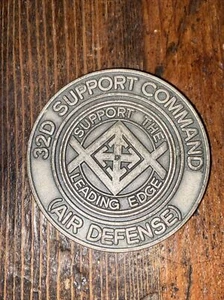 challenge coin 32D Support Command (Air Defense) - Picture 1 of 6