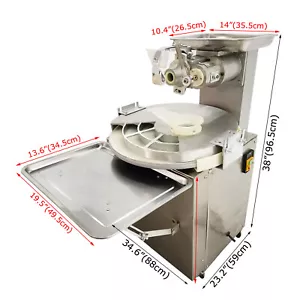 110V Automatic Steamed Bun Shaping Machine Bread Dough Cutter Rounder 40g-70g - Picture 1 of 24