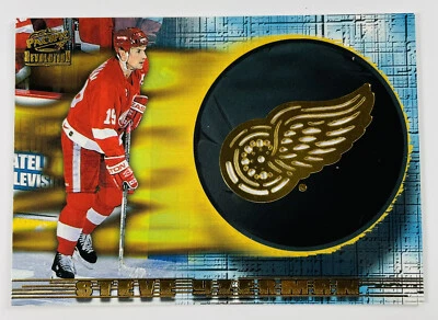 1997-98 Pacific Revolution Team Checklists Steve Yzerman Insert #9 Red Wings - Image 1 of 2