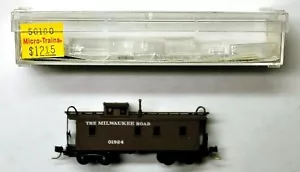 MTL Micro-Trains 50180 MILW 01924 caboose in legno MTPT - Foto 1 di 1