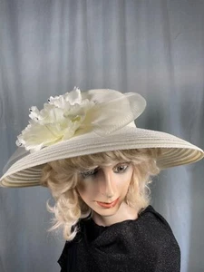 Damen Fine Millinery Designer Hut für Teeparty/Derby/Kirche/Hochzeit/(MS081cr) - Bild 1 von 10