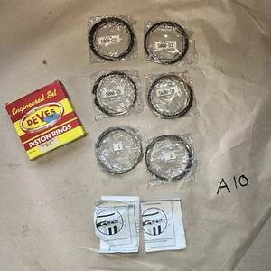 DEVES RS710 STD PISTON RING SET VAUXHALL 1600 J TYPE OHC - Picture 1 of 4