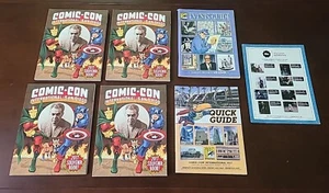 Lot of 4 COMIC-CON INTERNATIONAL SAN DIEGO 2017 Souvenir Book SDCC Jack KIRBY - Picture 1 of 5