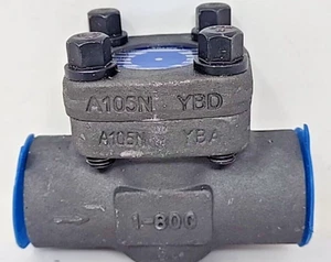 New Sharpe - 24834SC - 1" Swing Check Valve - Forged Steel - 1975 PSI - Picture 1 of 5
