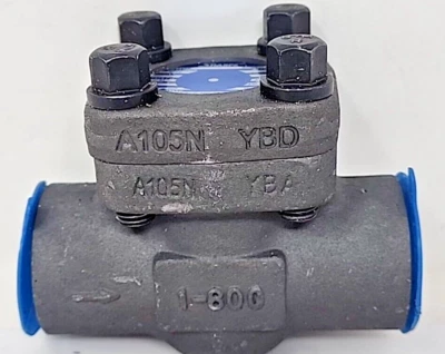 New Sharpe - 24834SC - 1" Swing Check Valve - Forged Steel - 1975 PSI - Image 1 of 4