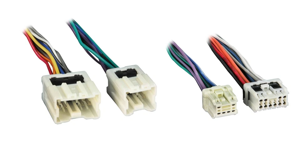 Metra 71-7550 and 70-7550 Wire Harness Male Female Stereo Radio Install - Image 1 of 2