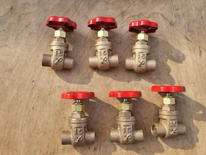 Yorkshire YP415 15mm solder ring gate valve joblot job lot - Picture 1 of 4