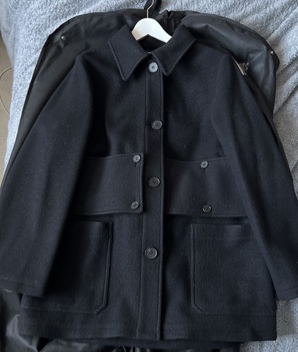 Cappotto invernale donna McQ Alexander McQueen nero IT44 UK12