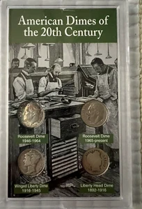 American Dimes of the 20th Century American Historic Society 1997 (J332) - Imagen 1 de 13